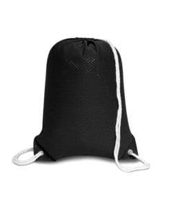 Liberty Bags LB8895 - Jersey Mesh Drawstring Backpack Negro