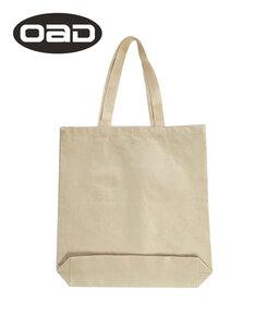 Liberty Bags OAD106 - OAD Medium 12 oz Gusseted Tote Naturales