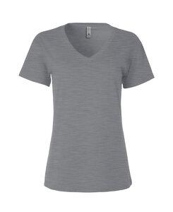 Next Level NL3940 - Women's Relaxed V Tee Heather gris