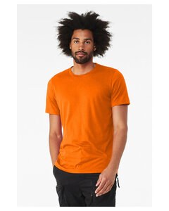 Bella+Canvas 3001CVC - Unisex Heather CVC T-Shirt Neon Orange