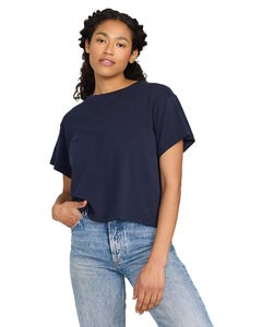US Blanks US531OR - Ladies Organic Baby Rib Crop T-Shirt