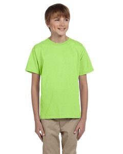 Fruit of the Loom 3931B - Youth 5 oz., 100% Heavy Cotton HD® T-Shirt Neon Green