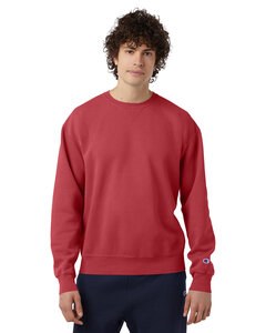 Champion CD400 - Unisex Garment Dyed Sweatshirt Crimson