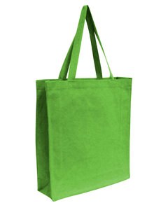 OAD OAD100 - Promo Canvas Shopper Tote Lime Green