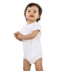 Sublivie S4610 - Infant Sublimation Polyester Bodysuit Blanca