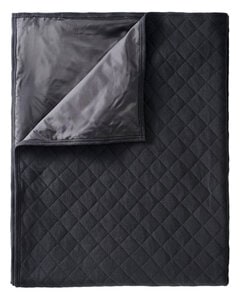J. America 8894JA - Quilted Jersey Blanket Negro