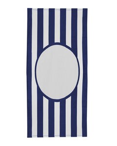 Carmel Towel Company C3060PF - Print Friendly College Stripe Towel Marina