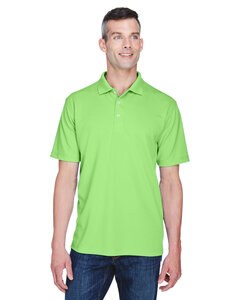UltraClub 8445 - Men's Cool & Dry Stain-Release Performance Polo Light Green