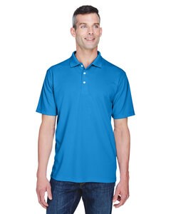 UltraClub 8445 - Men's Cool & Dry Stain-Release Performance Polo Pacific Blue