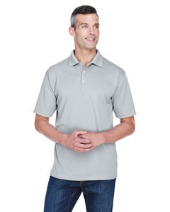 UltraClub 8445 - Men's Cool & Dry Stain-Release Performance Polo Plata