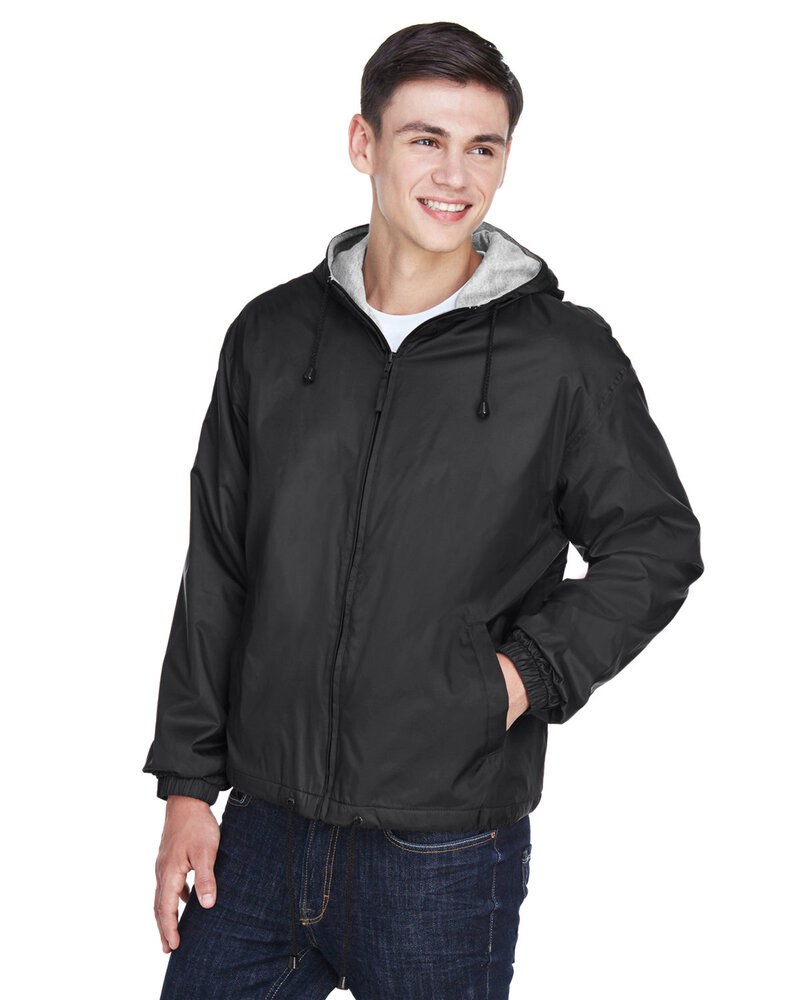 UltraClub 8915 - Adult Fleece-Lined Hooded Jacket