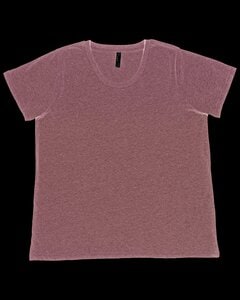 LAT 3816 - Ladies Curvy Fine Jersey T-Shirt Ice Blackout