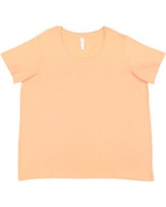 LAT 3816 - Ladies Curvy Fine Jersey T-Shirt Sunset
