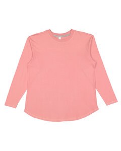 LAT 3508 - Ladies Relaxed  Long Sleeve T-Shirt Mauvelous