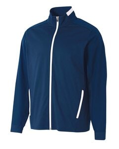 A4 NB4261 - Youth League Full-Zip Warm Up Jacket Navy/White