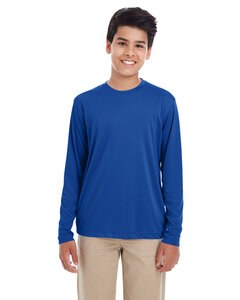 UltraClub 8622Y - Youth Cool & Dry Performance Long-Sleeve Top Real