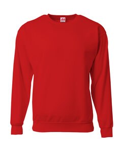 A4 N4275 - Men's Sprint Tech Fleece Sweatshirt Scarlet