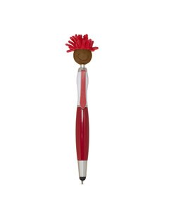 MopToppers PL-1795 - Multicultural Screen Cleaner With Stylus Pen Roja