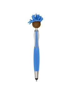 MopToppers PL-1795 - Multicultural Screen Cleaner With Stylus Pen Electric Blue