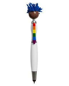 MopToppers PL-1795 - Multicultural Screen Cleaner With Stylus Pen Rainbow