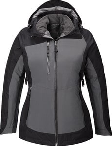Ash City North End 78663 - Alta Ladies 3-In-1 Seam-Sealed Jacket With Insulated Liner 