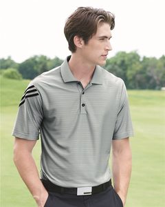 adidas A133 - Golf ClimaCool® Mesh Polo With Textured Pattern