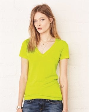 Bella+Canvas 6035 - Remera Jersey con escote en V profundo