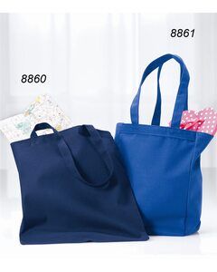 Liberty Bags 8861 - Bolsa de lona de algodón reforzado de 10 onzas