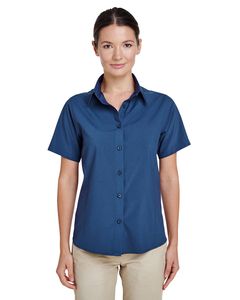 Harriton M610SW - Ladies Paradise Short-Sleeve Performance Shirt