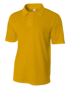 A4 N3262 - Mens Textured Polo Shirt