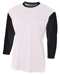 A4 N3294 - Mens 3/4 Sleeve Utility Shirt