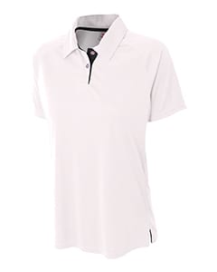 A4 NW3293 - Ladies Contrast Polo Shirt