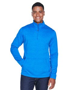 Devon & Jones DG798 - Mens Newbury Mélange Fleece Quarter-Zip