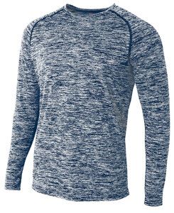 A4 A4N3305 - Adult Space Dye Long Sleeve Performance Tee