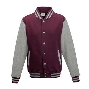 All We Do JHA043 - JUST HOODS ADULT LETTERMAN JACKET