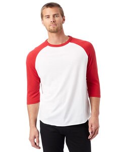 Alternative Apparel 5127BP - Mens Vintage Keeper Baseball T-Shirt